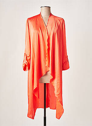 Veste casual orange MULTIPLES pour femme