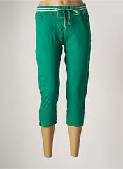 Pantalon 7/8 vert ZAC & ZOE pour femme seconde vue