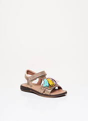 Sandales/Nu pieds marron STONES pour fille seconde vue