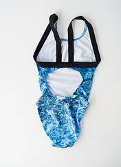 Maillot de bain 1 pièce bleu PRINCESSE ILOU pour fille seconde vue