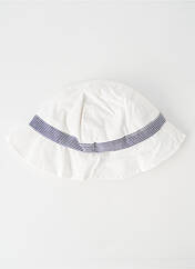 Chapeau blanc IDO pour fille seconde vue