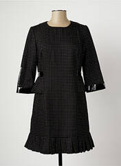 Robe courte noir POUPEE CHIC pour femme seconde vue