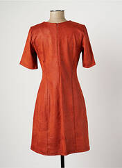 Robe mi-longue orange EVA KAYAN pour femme seconde vue