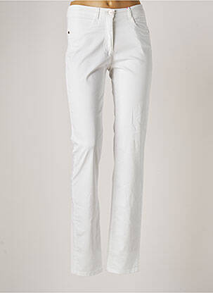 Pantalon slim blanc JOCAVI pour femme
