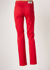 Pantalon slim rouge JOCAVI pour femme seconde vue