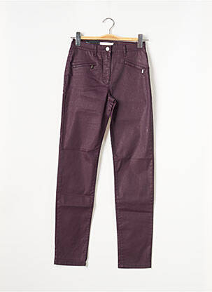 Pantalon slim violet BETTY BARCLAY pour femme