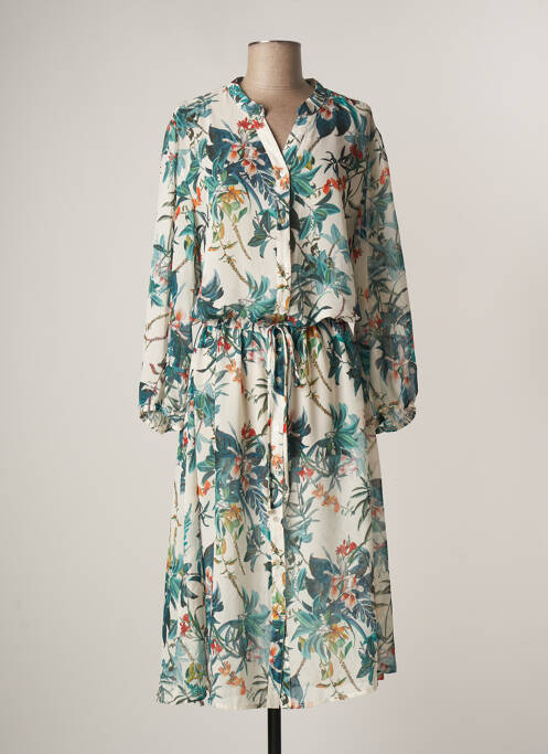 Robe mi-longue vert B.YOUNG pour femme