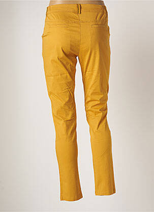 Pantalon slim stretch taille normale jaune AGATHE & LOUISE femme