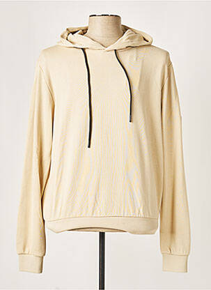 Sweat-shirt à capuche beige MONTE CARLO pour homme