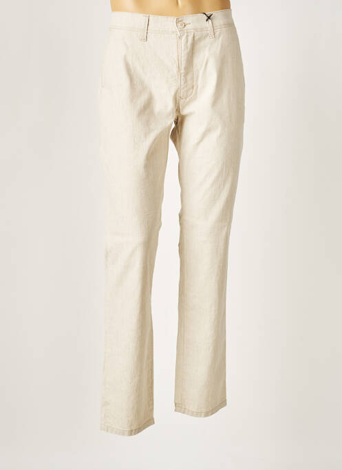 Pantalon chino beige PIONEER pour homme