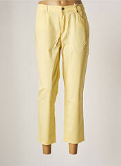 Pantalon 7/8 jaune KANOPE pour femme seconde vue