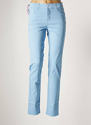 Pantalon slim bleu PIONEER pour femme