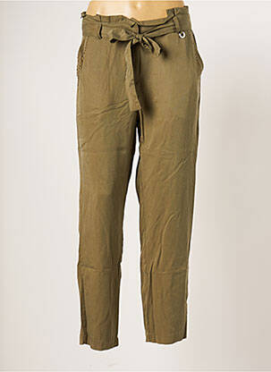 Pantalon droit vert CONCEPT K pour femme