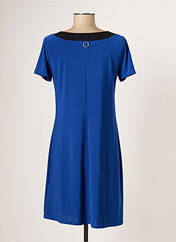 Robe courte bleu 3322 pour femme seconde vue