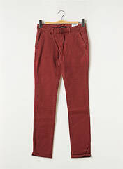 Pantalon chino rouge GARCIA pour homme seconde vue