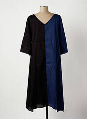 Robe mi-longue bleu KEDZIOREK pour femme seconde vue