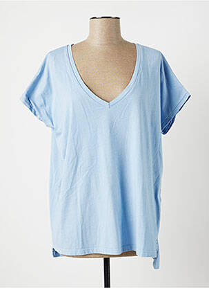 T-shirt bleu B.YU pour femme