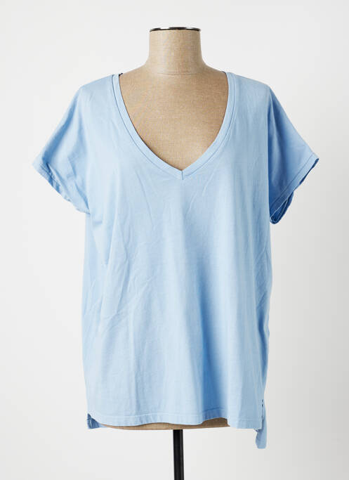 T-shirt bleu B.YU pour femme