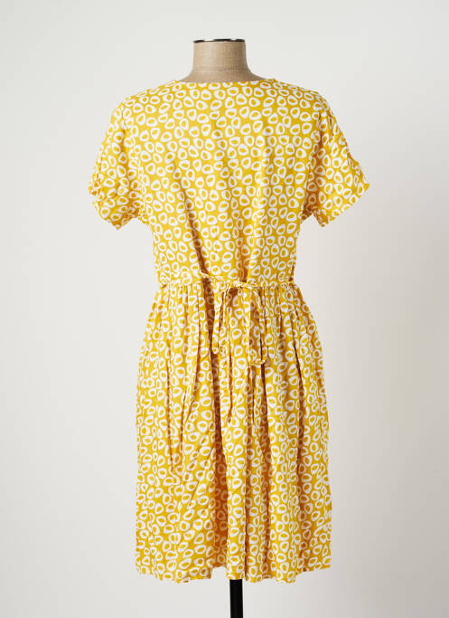 Robe courte jaune MD'M pour femme