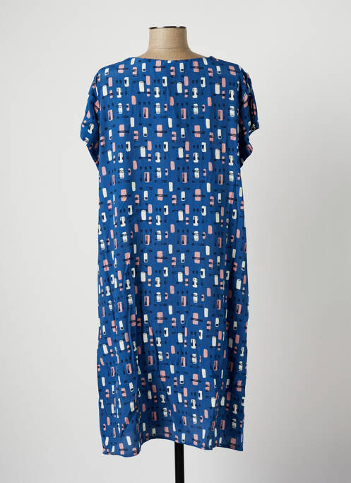 Robe mi-longue bleu DIVAS pour femme