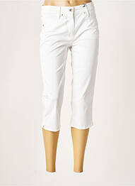 Pantacourt stretch taille normale blanc GARDEUR femme
