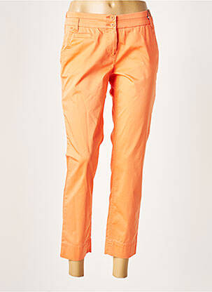 Pantalon 7/8 stretch taille basse orange ATELIER GARDEUR femme