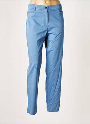 Pantalon 7/8 stretch taille normale bleu DIVAS femme