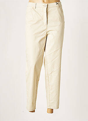 Pantalon 7/8 beige TONI DRESS pour femme