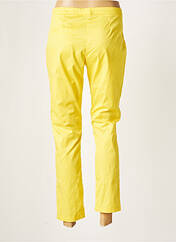 Pantalon 7/8 jaune ELEONORA AMADEI pour femme seconde vue