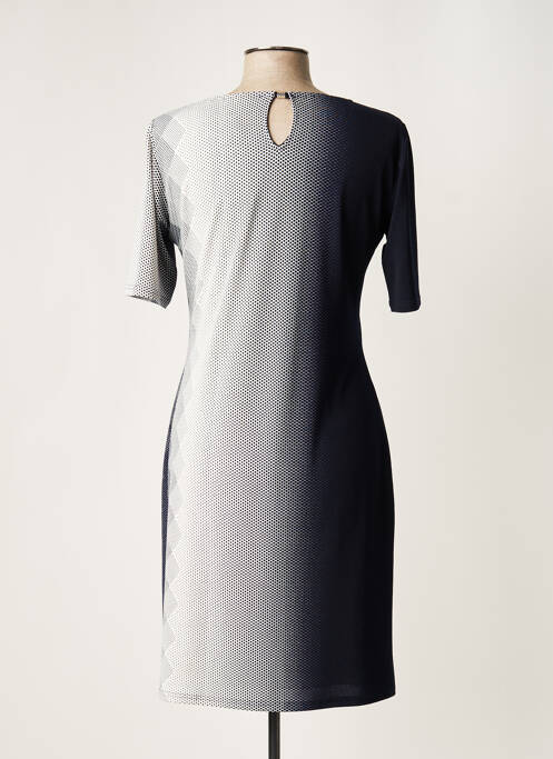 Robe mi-longue bleu GEVANA pour femme