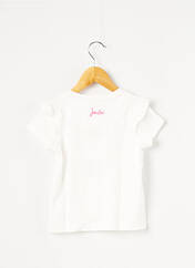 T-shirt blanc JOULES pour fille seconde vue