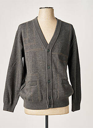 Gilet manches longues vert CLASSIC GENERATION pour homme