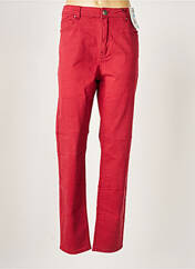 Pantalon droit rouge S.QUISE pour femme seconde vue