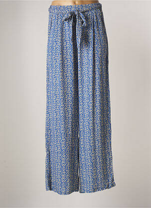 Pantalon droit bleu INDI & COLD pour femme