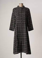 Robe mi-longue gris INDI & COLD pour femme seconde vue