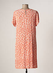 Robe mi-longue orange INDI & COLD pour femme seconde vue