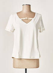 T-shirt beige ELISA CAVALETTI pour femme seconde vue
