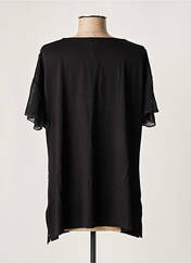 T-shirt noir FRANCK ANNA pour femme seconde vue
