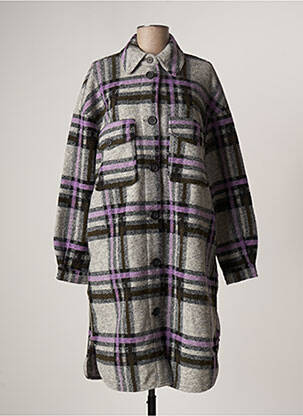 Veste casual col rond violet VERO MODA femme