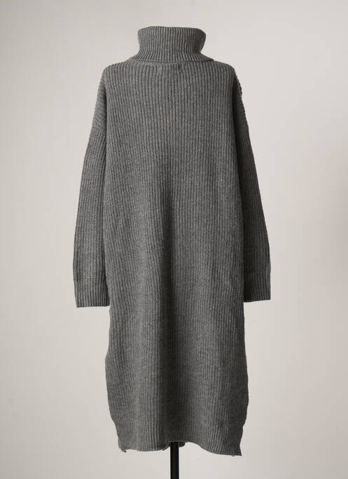 Robe pull gris BSB pour femme