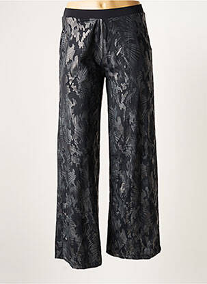 Pantalon large poches taille normale gris HBT femme