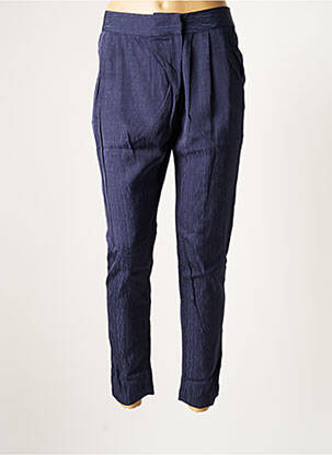 Pantalon slim taille normale taille normale bleu SEE U SOON femme