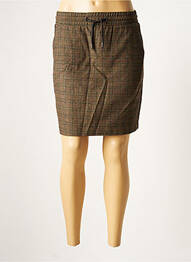 Jupe courte poches marron VERO MODA femme