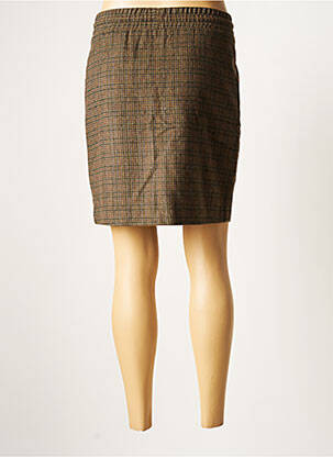 Jupe courte poches marron VERO MODA femme