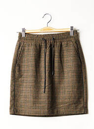 Jupe courte poches marron VERO MODA femme