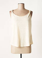 Débardeur beige ONLY pour femme seconde vue