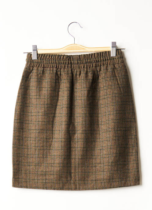 Jupe courte marron VERO MODA pour femme