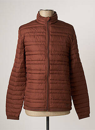 Doudoune poches sans capuche marron JACK & JONES homme
