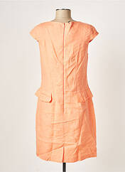 Robe courte orange FILIPINE LAHOYA pour femme seconde vue