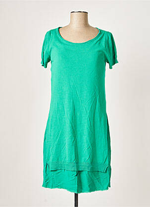 Robe courte vert HYBRIS pour femme